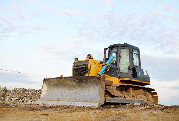 Bulldozer Land Excavation in Vancouver